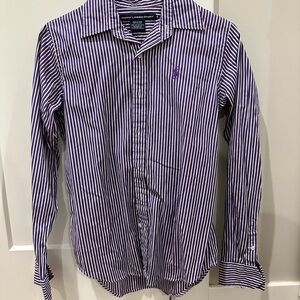Polo Ralph Lauren stripe button down women’s